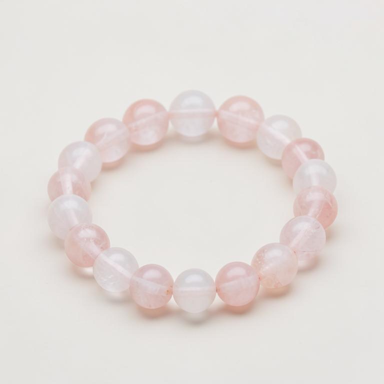 Rose Quartz Bracelet — product photograph