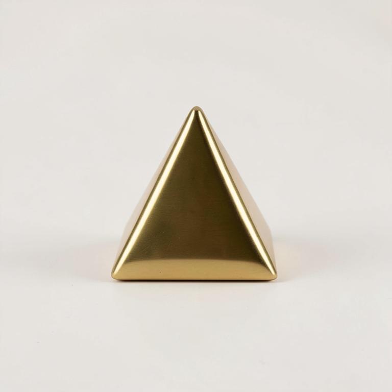 Brass Pyramid 4" — product photograph